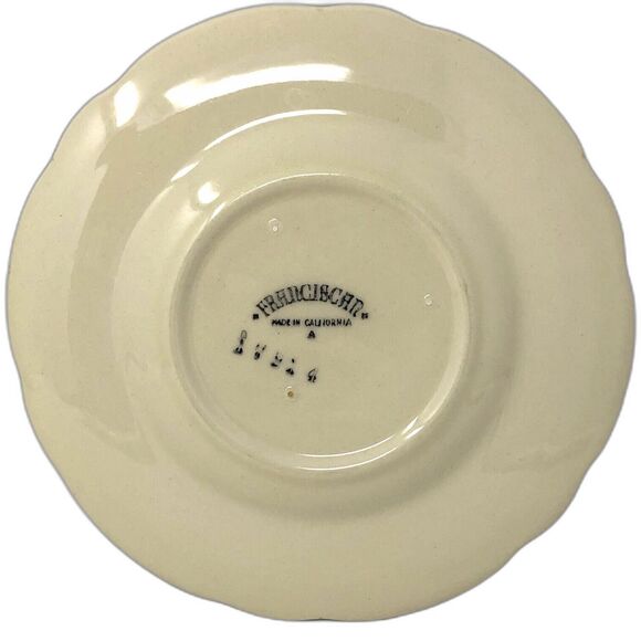 Set of 4 Franciscan Desert Rose Bread & Butter Plates 6 1/4” Vintage USA Made - Picture 6 of 12